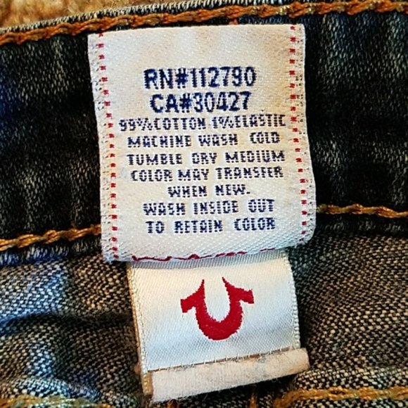 True Religion Joey cutoff shorts, size 27, EUC - Picture 2 of 6